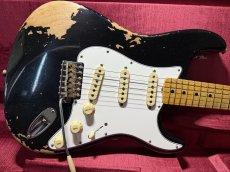 画像1: Fender Custom Shop '69 Stratocaster Heavy Relic - Handwound PU's / Black (1)