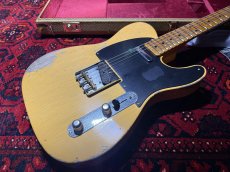 画像2: Fender Custom Shop '52 Telecaster Heavy Relic - Handwound PU's / Aged Nocaster Blonde (2)