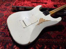 画像6: Fender Custom Shop '69 Stratocaster Heavy Relic - Handwound PU's / Olympic White (6)