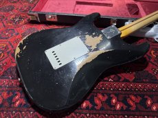 画像5: Fender Custom Shop '69 Stratocaster Heavy Relic - Handwound PU's / Black (5)