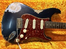 画像1: Fender Custom Shop '62 Stratocaster Heavy Relic - Handwound PU's / Black (1)