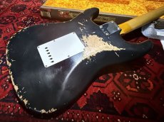 画像5: Fender Custom Shop '62 Stratocaster Heavy Relic - Handwound PU's / Black (5)